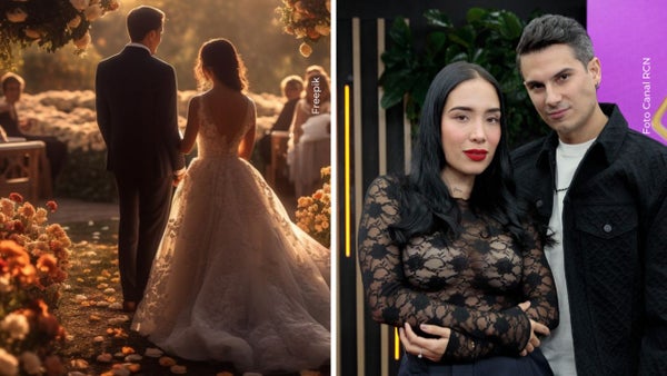 Así fue la llegada de Luisa Fernanda W y Pipe Bueno al altar: detalle llamó la atención Así fue la llegada de Luisa Fernanda W y Pipe Bueno al altar: detalle llamó la atención