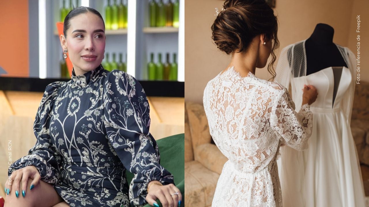 Luisa Fernanda W sorprendió en su boda con Pipe Bueno al lucir tres vestidos: así fueron