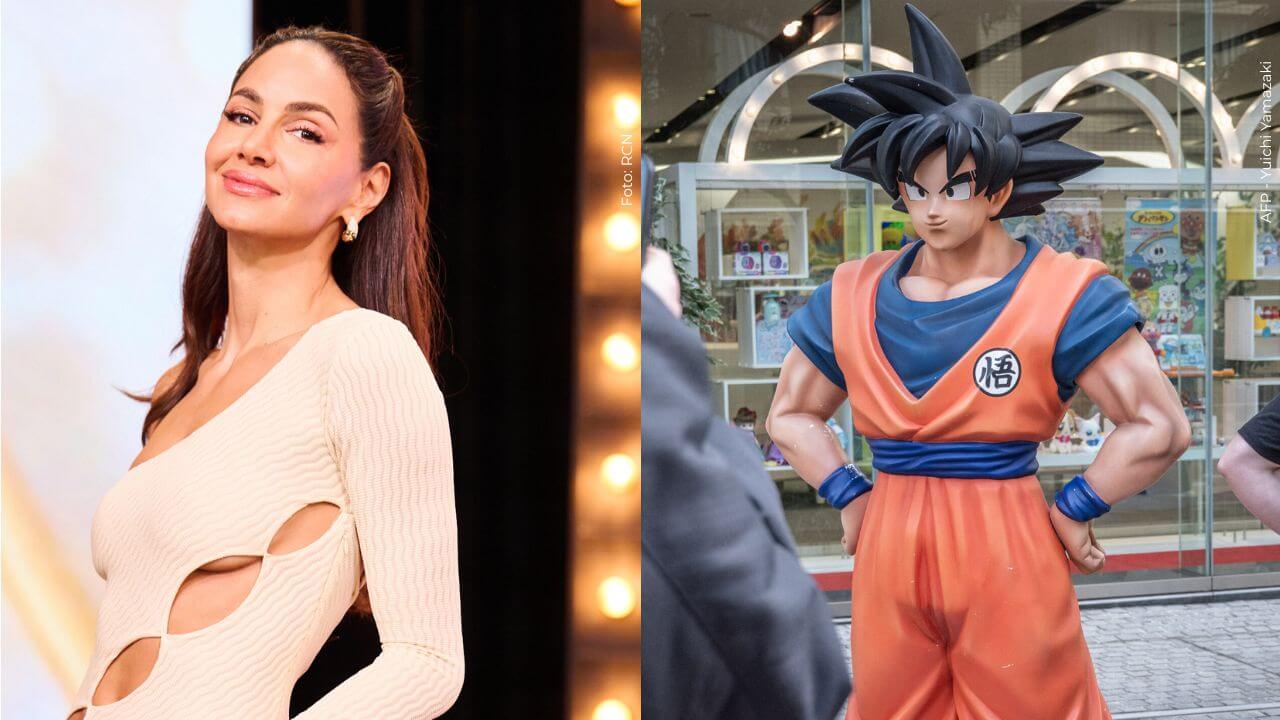 Valerie Domínguez eligió un disfraz de Gokú para celebrar Halloween.