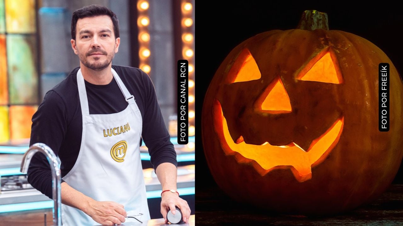 Luciano D'Alessandro se puso creativo con su disfraz de Halloween