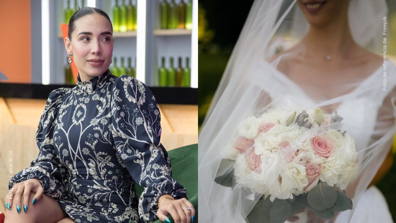 Luisa Fernanda W reveló por qué usó velo en su boda con Pipe Bueno.