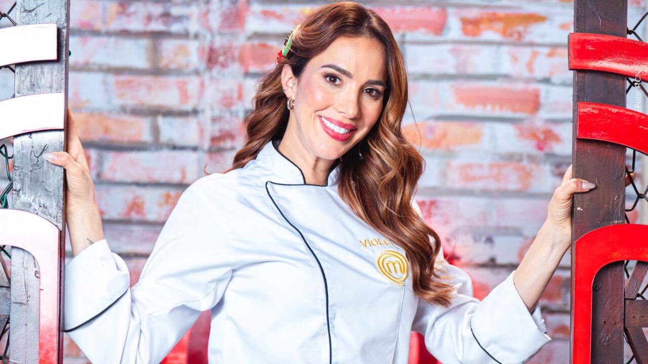 Violeta Bergonzi se inspiró en MasterChef Celebrity y por eso se disfrazó de tamal.