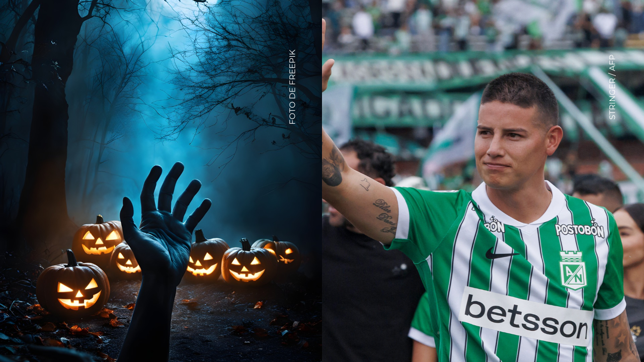 James Rodríguez se disfrazó del Joker