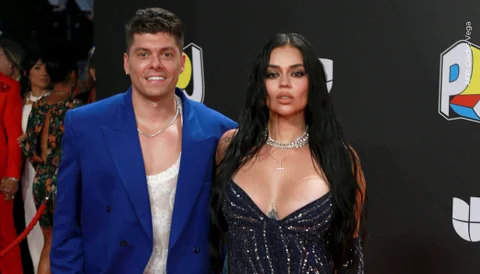 Así fueron los 'outfits' de La Segura e Ignacio para saber el género del bebé.