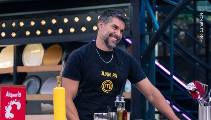 Catalina Gómez comparte emotivo mensaje en redes sociales donde reconoció el esfuerzo y compromiso de Juan Pablo Llano en MasterChef Celebrity / Foto: Canal RCN Catalina Gómez y Juan Pablo Llano