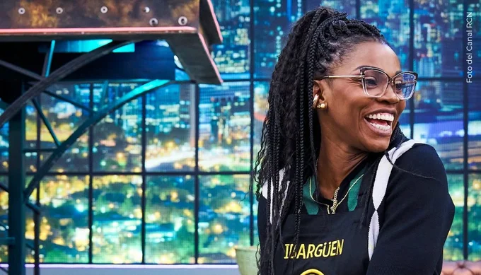 MasterChef Celebrity: Cate Ibargüen imita a influencer | Foto del Canal RCN MasterChef Celebrity: Cate Ibargüen imita a influencer