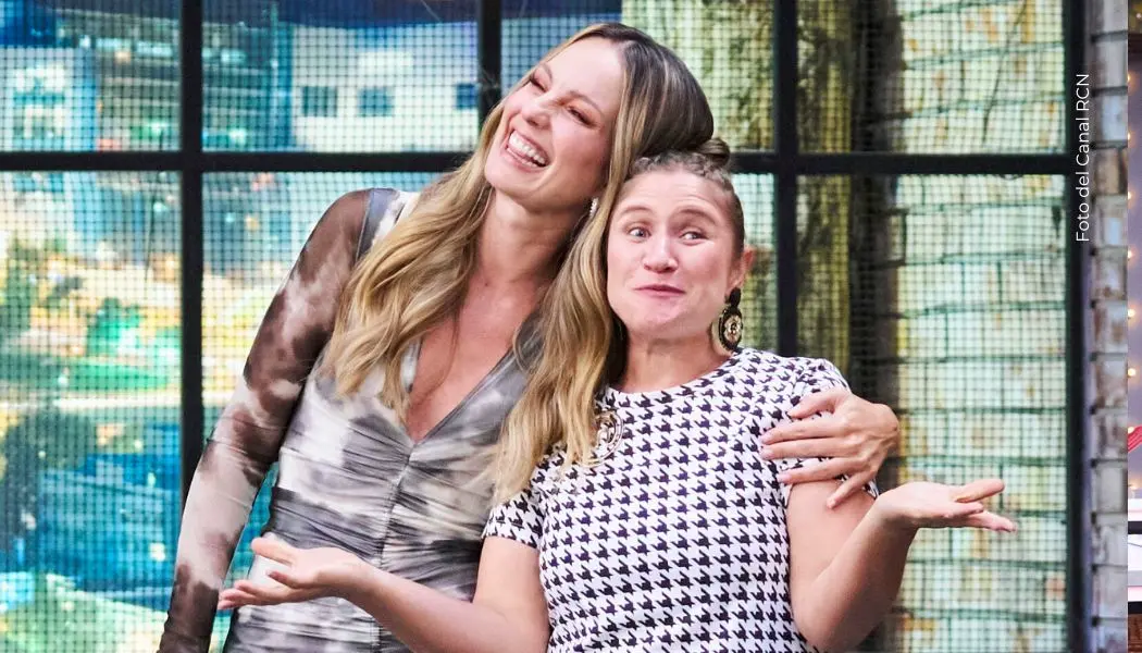 Vicky Berrío imitó a Claudia Bahamón como presentadora de MasterChef.