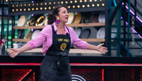 Cony Camelo causó tendencia tras sus palabras al salir de la competencia de alta cocina.