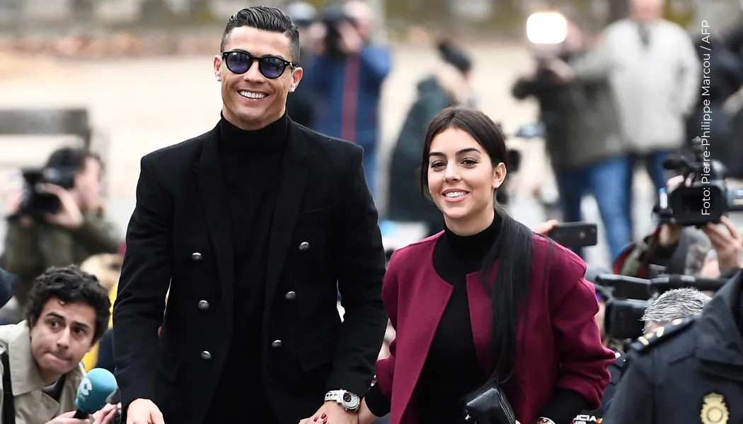 La respuesta de la hija de Ronaldo causa sensación. (Foto: Pierre-Philippe Marcou / AFP) La respuesta de la hija de Ronaldo causa sensación