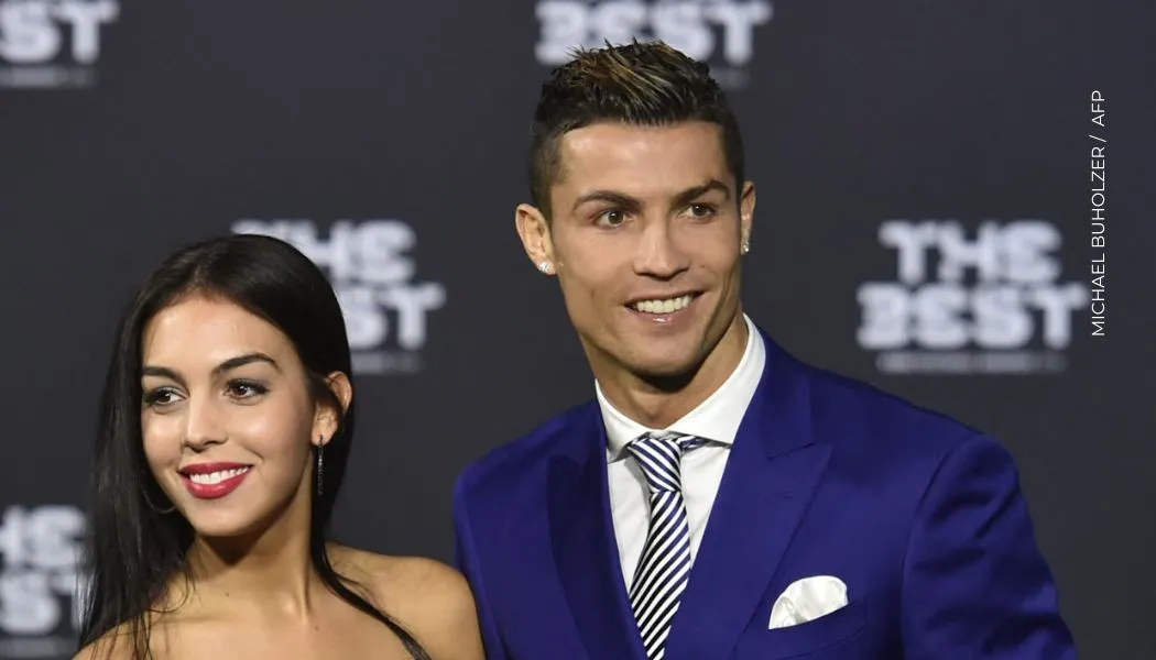 La confesión de Cristiano Ronaldo sobre su vínculo matrimonial con Georgina.(Foto AFP) Cristiano Ronaldo contó un detalle enternecedor en su relación con Georgina.
