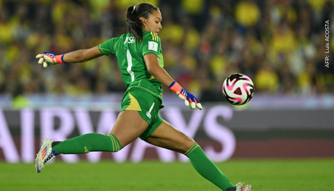 A esto se dedica el novio de Luisa Agudelo, arquera de la Selección Colombia