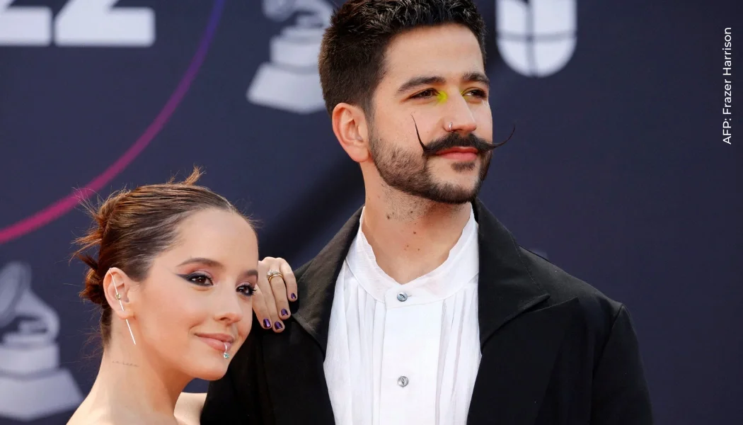 Evaluna y Camilo despejan dudas de sus fans/AFP: Frazer Harrison evaluna y camilo responden dudas de sus fans
