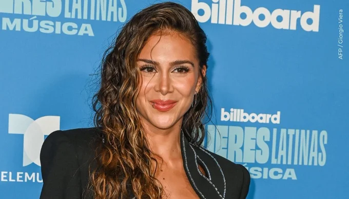Greeicy y sus bellas fotos junto a su hijo y a Mike | AFP / Giorgio Viera Greeicy y sus bellas fotos junto a su hijo y a Mike