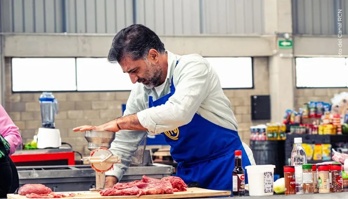 Jacko al borde del colapso en MasterChef Celebrity. (Foto Canal RCN). Jacko al borde del colapso en MasterChef Celebrity