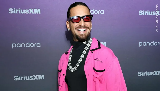 La reacción de Maluma tras su nominación en los Grammy. (Foto de AFP / Mike Coppola) La reacción de Maluma tras su nominación en los Grammy