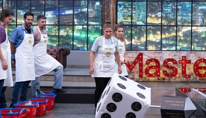 Un nuevo reto sorprende a tres participantes de MasterChef Celebrity Colombia. (Foto Canal RCN) Un nuevo reto sorprende a tres participantes de MasterChef Celebrity Colombia
