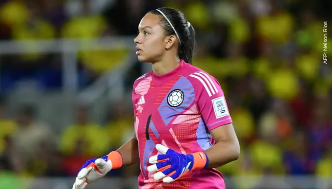 Luisa Agudelo expresó lo que sintió tras quedar fuera del Mundial Sub-20. (AFP: Nelson Rios) El mensaje de Luisa Agudelo tras eliminación de Colombia: “Ha sido duro”
