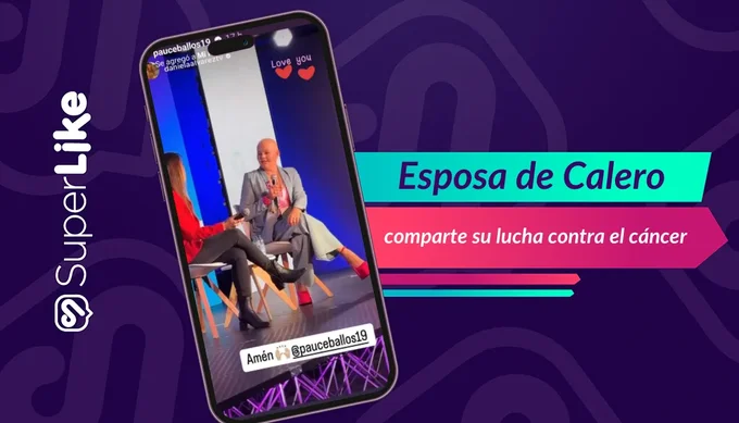 Paulina Ceballos, esposa de Carlos Calero, lucha contra el cáncer de mama. (Foto IG @pauceballos19) Paulina Ceballos, esposa de Carlos Calero, lucha contra el cáncer de mama