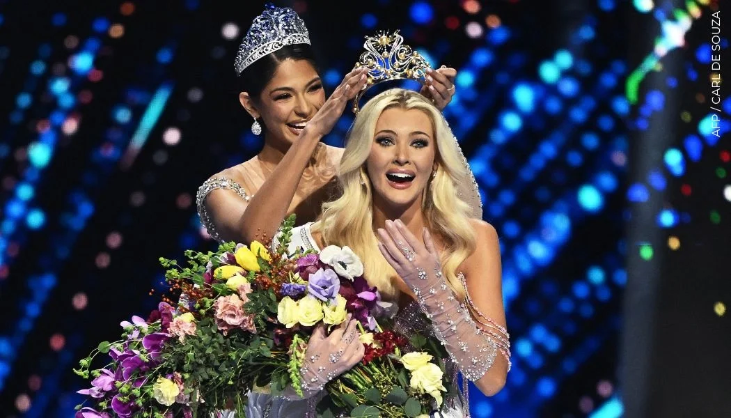 Primeras palabras de la Miss Universe, Victoria Kjaer | AFP / CARL DE SOUZA Primeras palabras de la Miss Universe, Victoria Kjaer