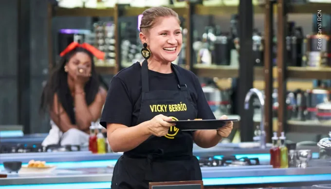 La humorista Vicky Berrio de MasterChef celebra su cumpleaños con sus fans. (Foto Canal RCN) La humorista Vicky Berrio de MasterChef celebra su cumpleaños con sus fans
